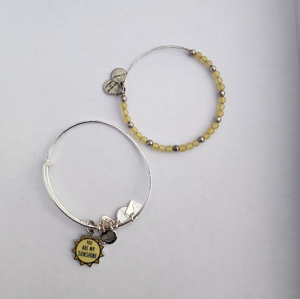 Sunshine Alex and Ani Bangles